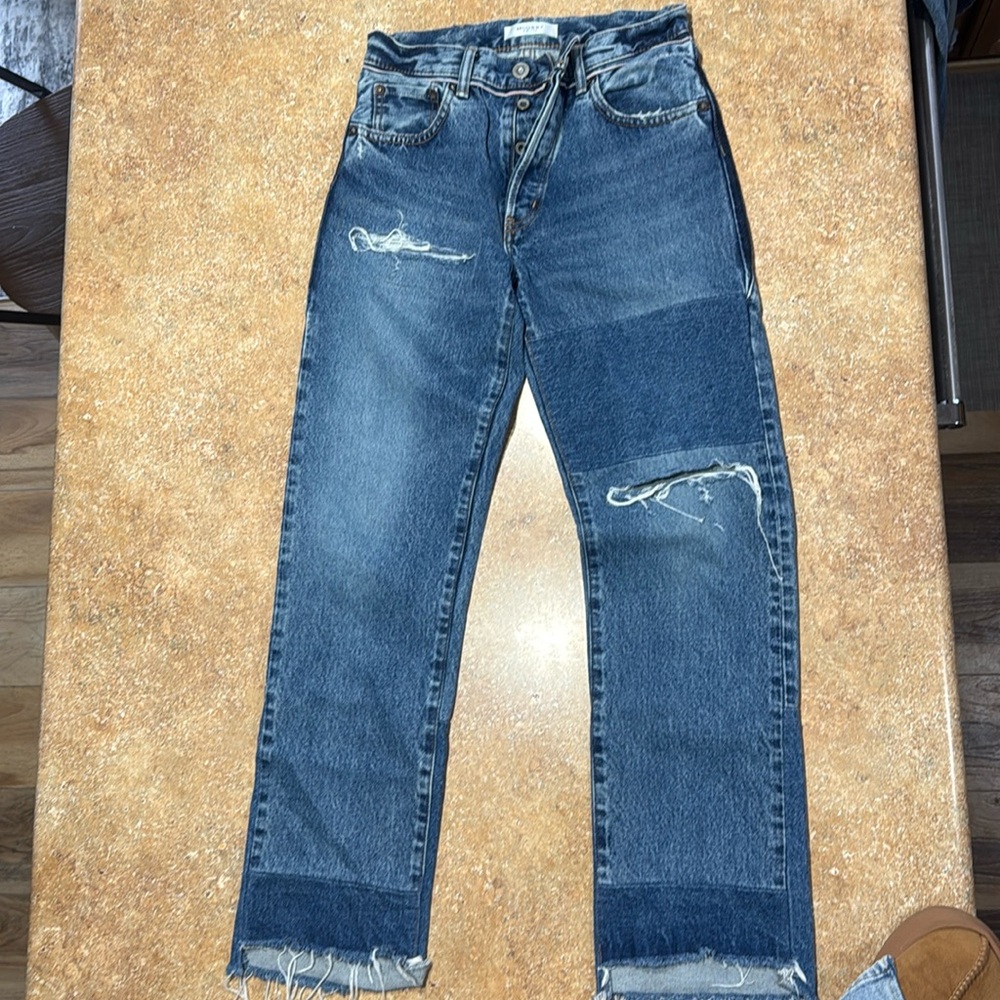 Moussy high wasted wide legs. Size 26. In excellent condition